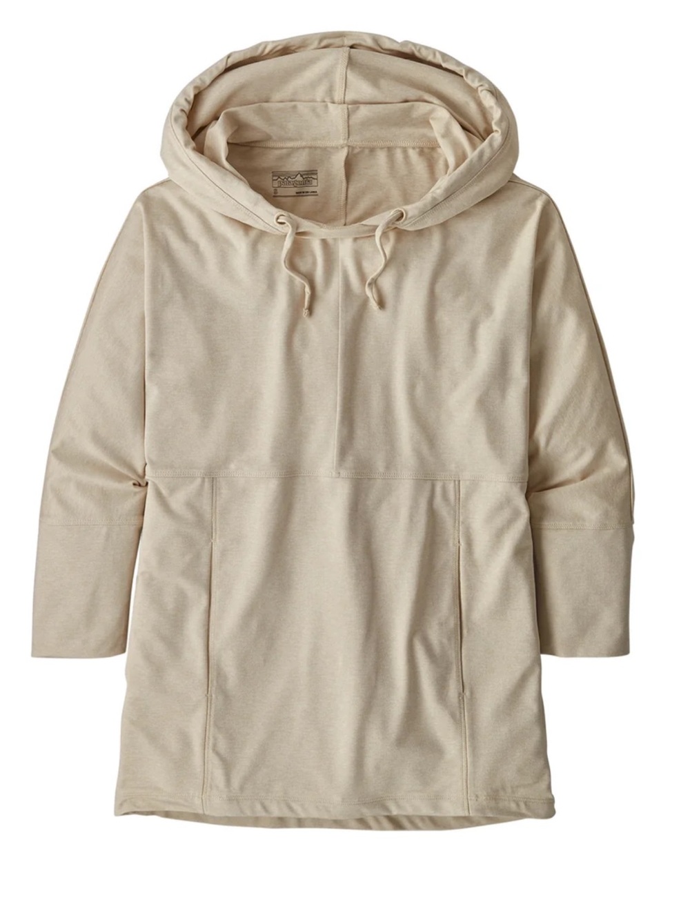 Patagonia Seabrook Pullover Hoody Women’s Large Oyster White Worn Wear